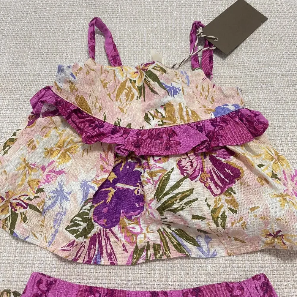 Matilda Jane Floral‎ 2 Piece Set Outfit NWT 6-12 Months